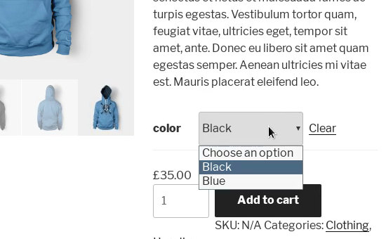 Image Zoom WooCommerce Variations